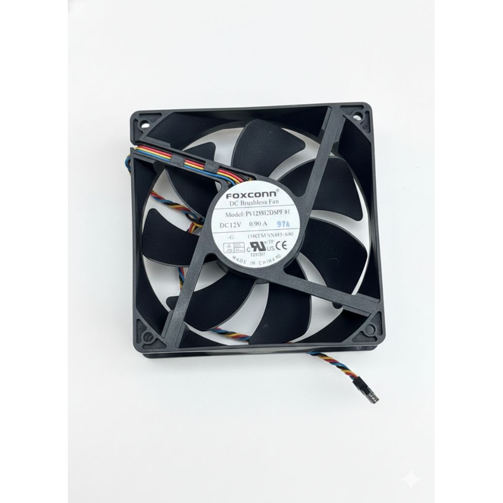 kipas speed kencang silend Foxconn (DC brushless fan) DC 12V 0.90A