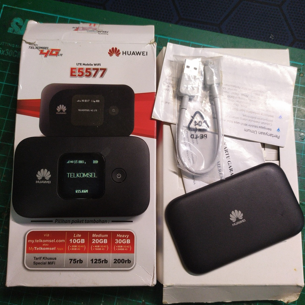[BEKAS] Bypass Mifi Modem Wifi Huawei E5577 Slim Unlock 4G LTE Unlock All Operator