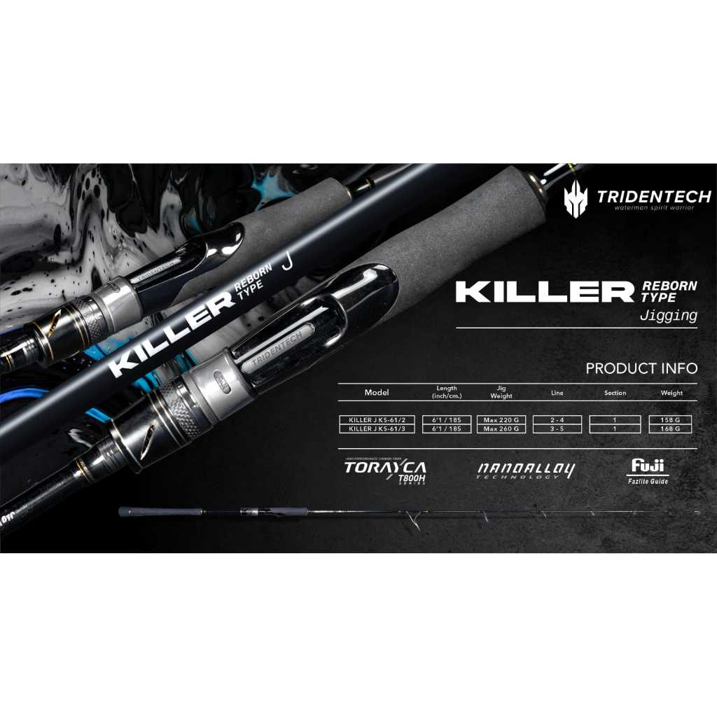 TRIDENTECH KILLER REBORN JIGGING SPINNING