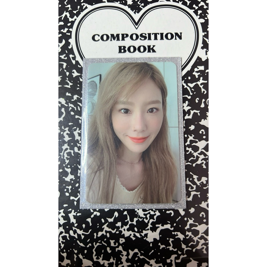 photocard official taeyeon purpose pc snsd