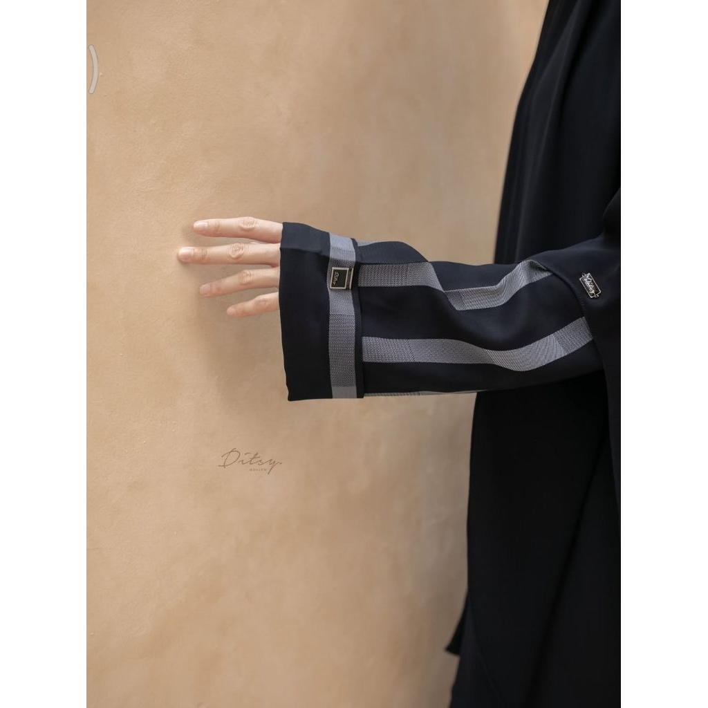 SIAP KIRIM RAHAA NOIRA LINE BESAR M, LAVENNA BLACK, LAVENNA MAZEN Black L, Ditsy Moslem, Ditsy Hitam