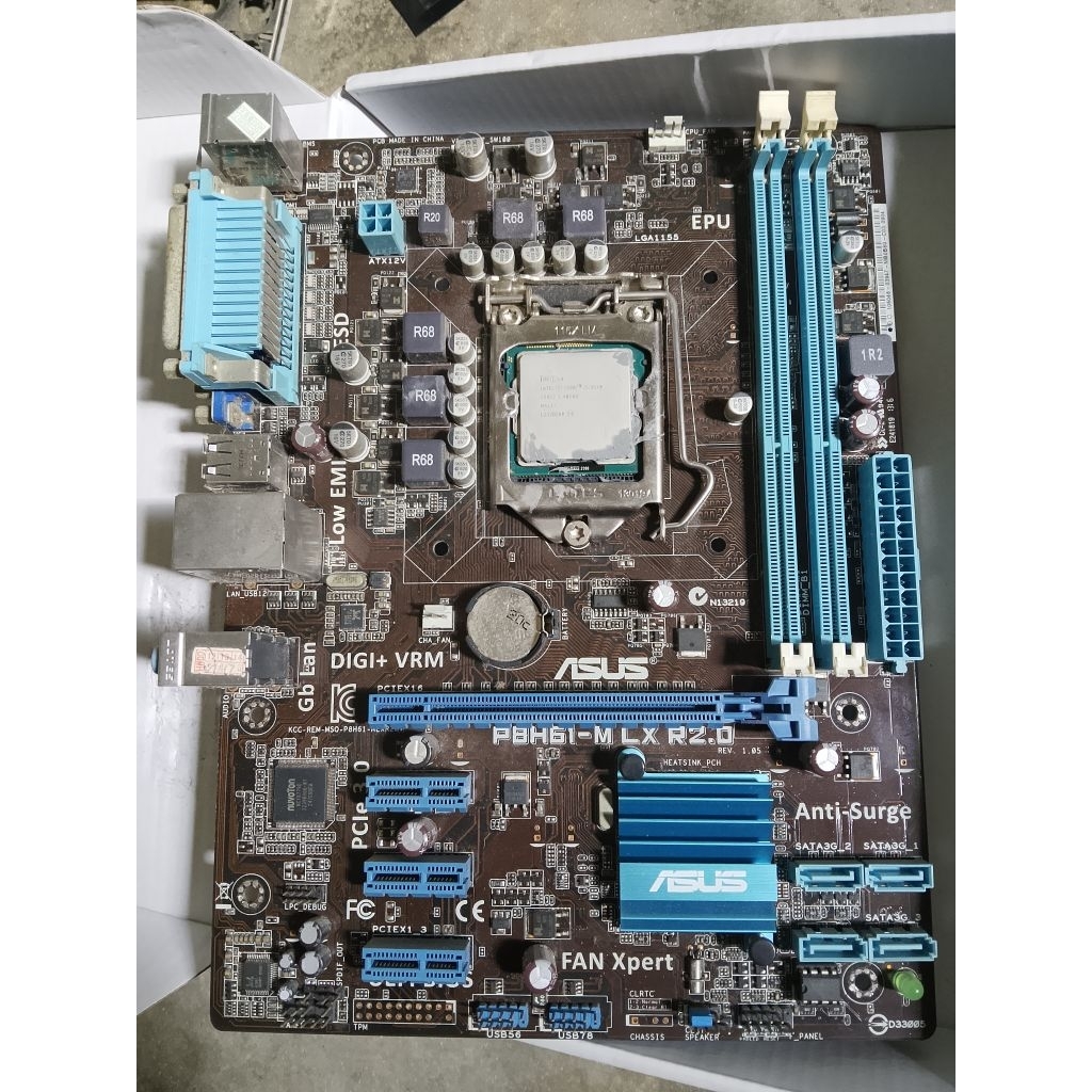 Motherboard Asus LGA 1155 & Processor core i5 3570