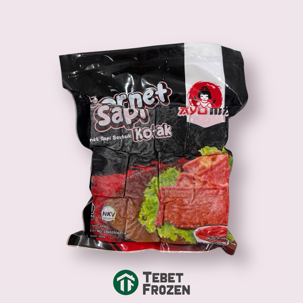 AYOMA KORNET SAPI KOTAK 450GR - TEBET FROZEN
