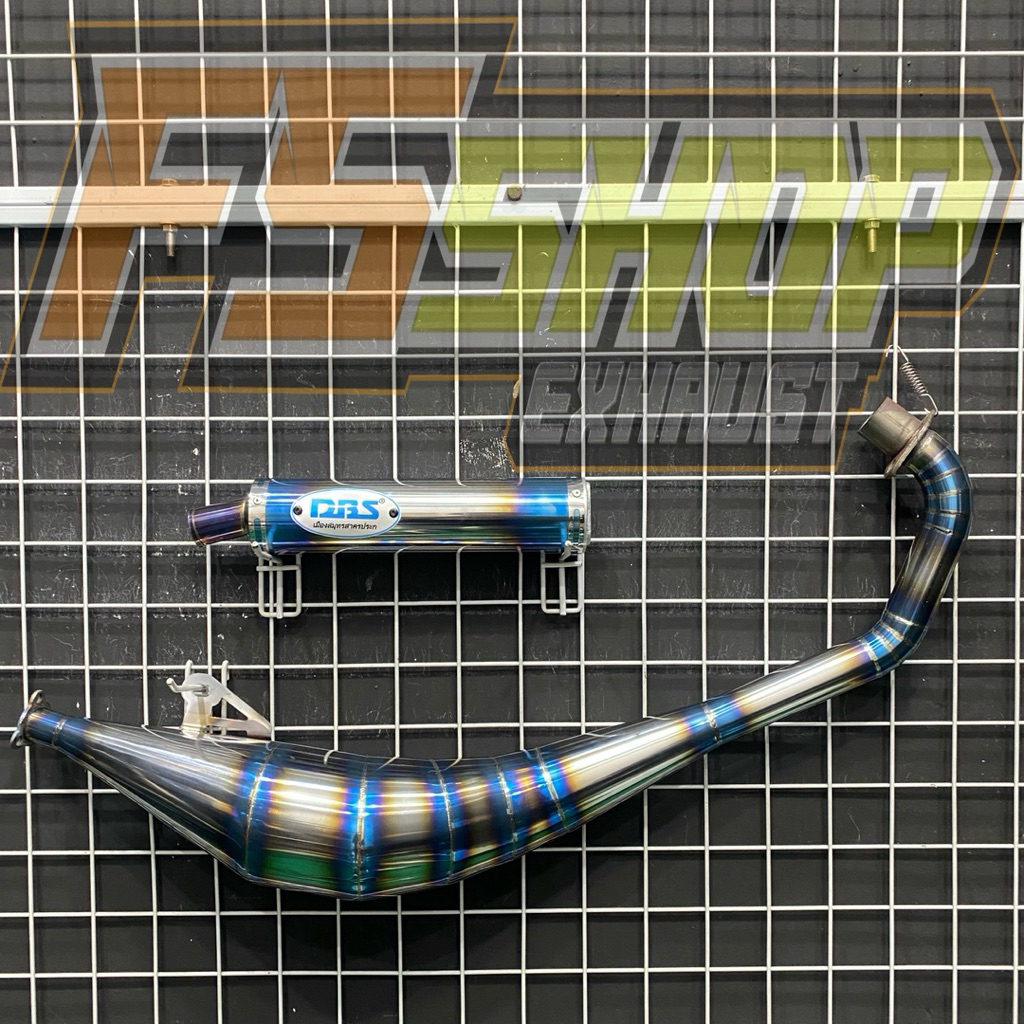 KNALPOT SATRIA HIU LUMBA 2TAK DBS TITAN BPB