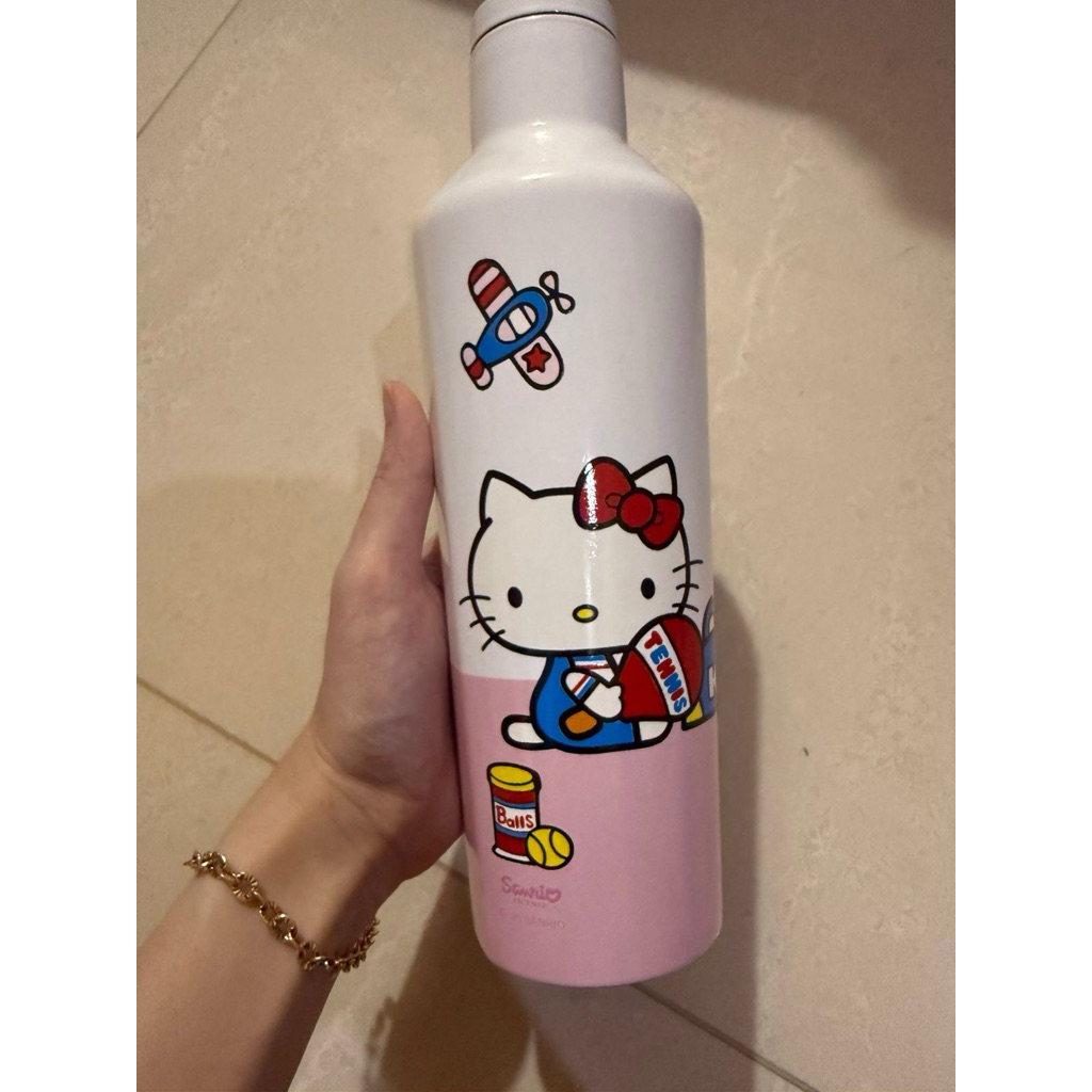 Tumbler Corkcicle Ori Motif Hello Kitty