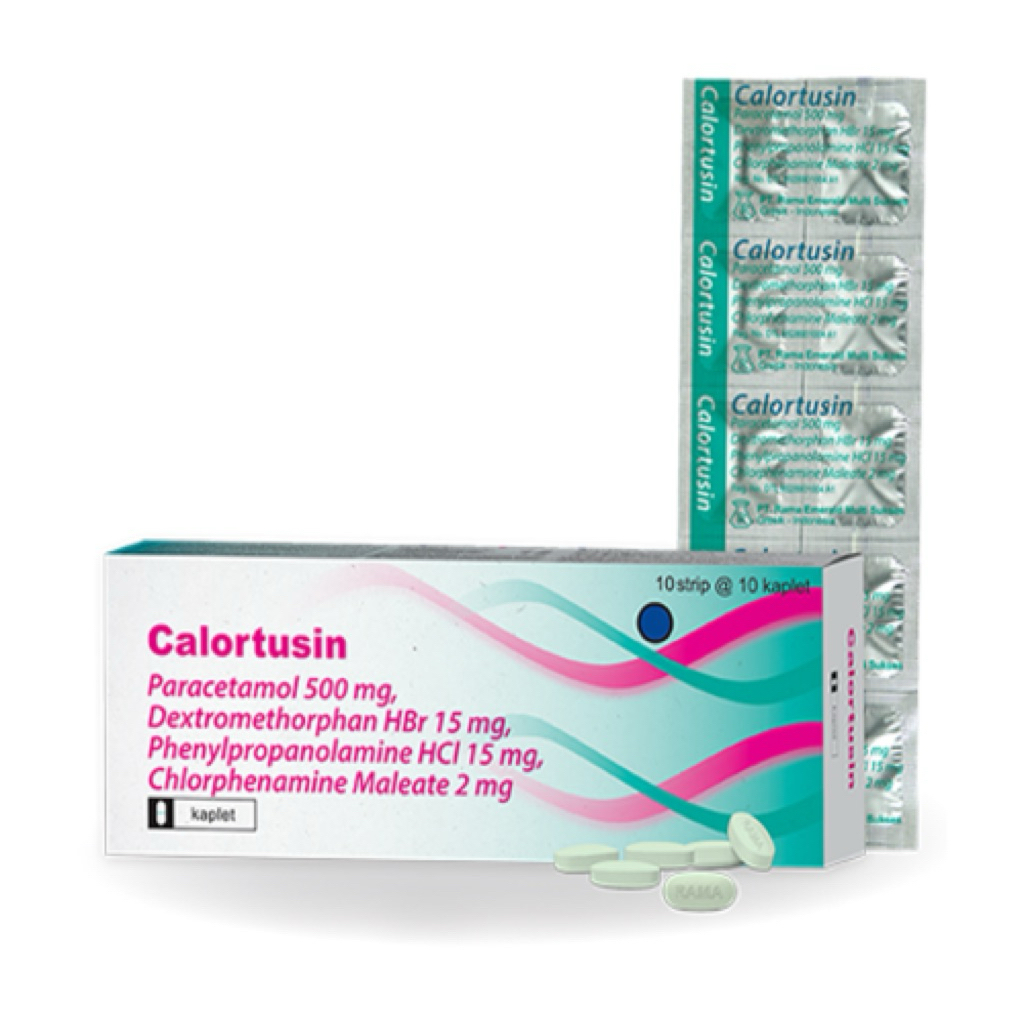 calortusin BOX isi 10 strip