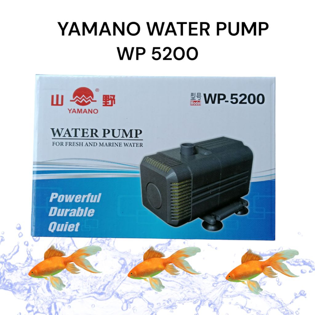 Pompa kolam yamano WP 5200 submersible pump water pump yamano