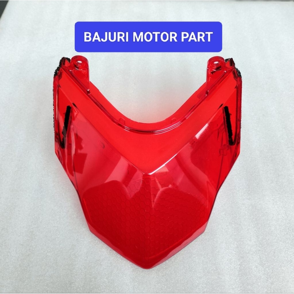 Original AHM - Mika Kaca Lampu Stop Belakang Vario Techno 125 Fi Old KZR 2012-2014