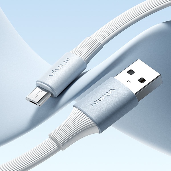 VIVAN DATA KABEL MICRO USB 18W SM100 SM200 WHITE