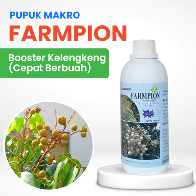 Pupuk Farmpion 500ml Booster Kelengkeng Berbunga Di Luar Musim