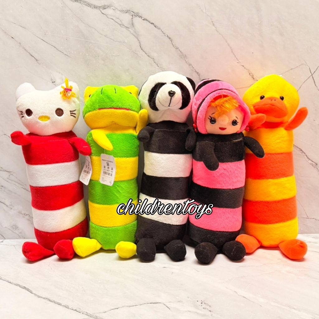 Boneka Guling Karakter / Boneka Guling Mini / Boneka Guling Karakter Lucu
