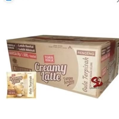 TORABIKA CREAMY LATTE 1DUS (12renceng)