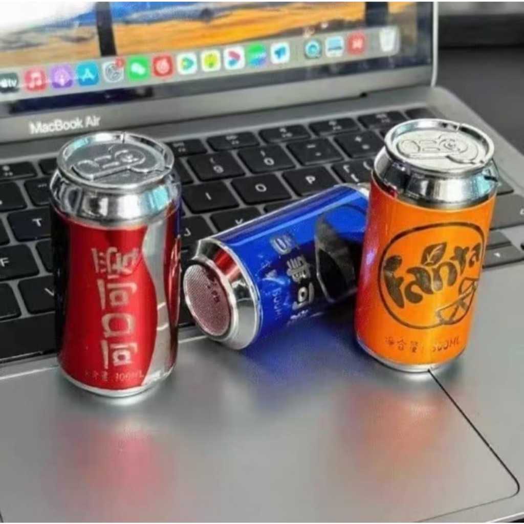 Korek Api Model Kaleng Soda isi ulang gas 121644