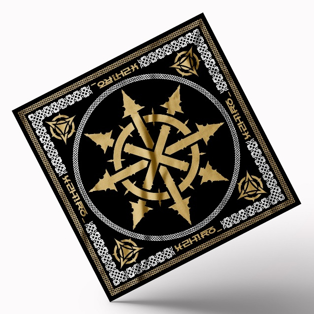 Gloriuss Slayer Bandana Scarf Paisley Motif Korea Jepang - Bintang 8 Arah