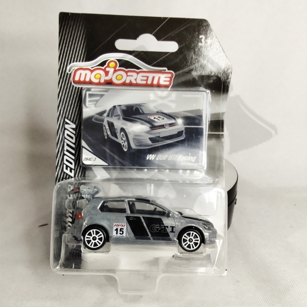 DIECAST MAJORETTE LIMITED EDITION VW GOLF GTI RACING, DIECAST VW GOLF MOVING PARTS