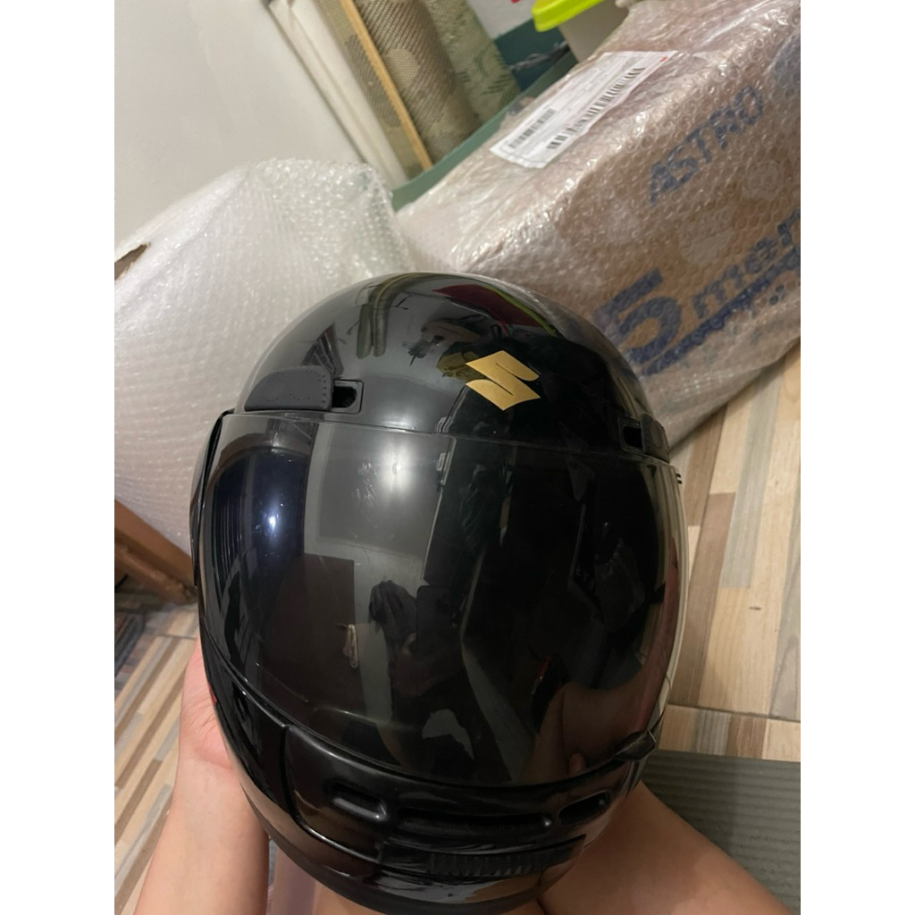 Helm Suzuki Night Rider (NR) super mulus rasa baru