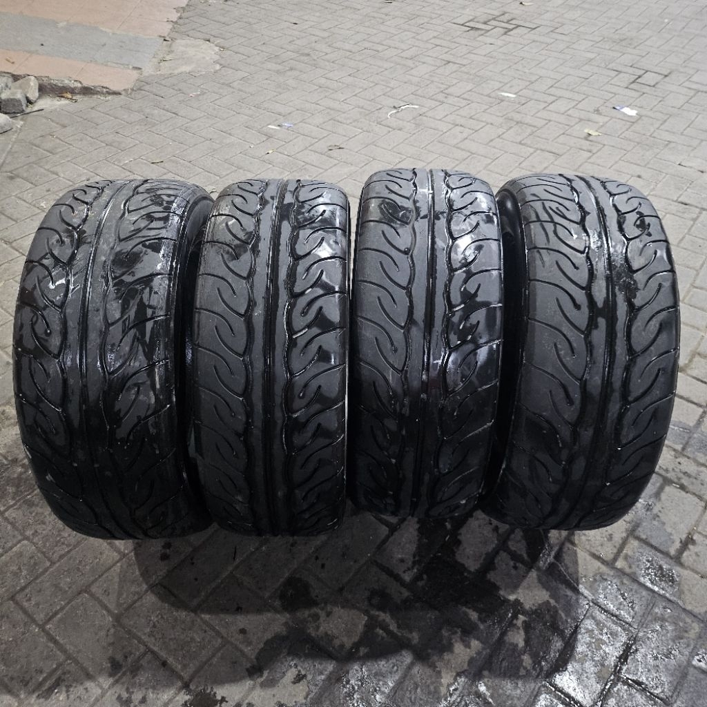 Ban 265 60 r18 yokohama advan neova semi slick tebal 90% fortuner pajero dll