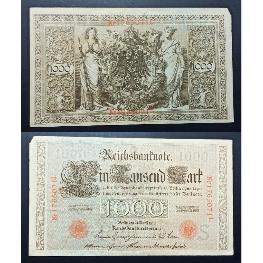 uang asing jerman timur p2801