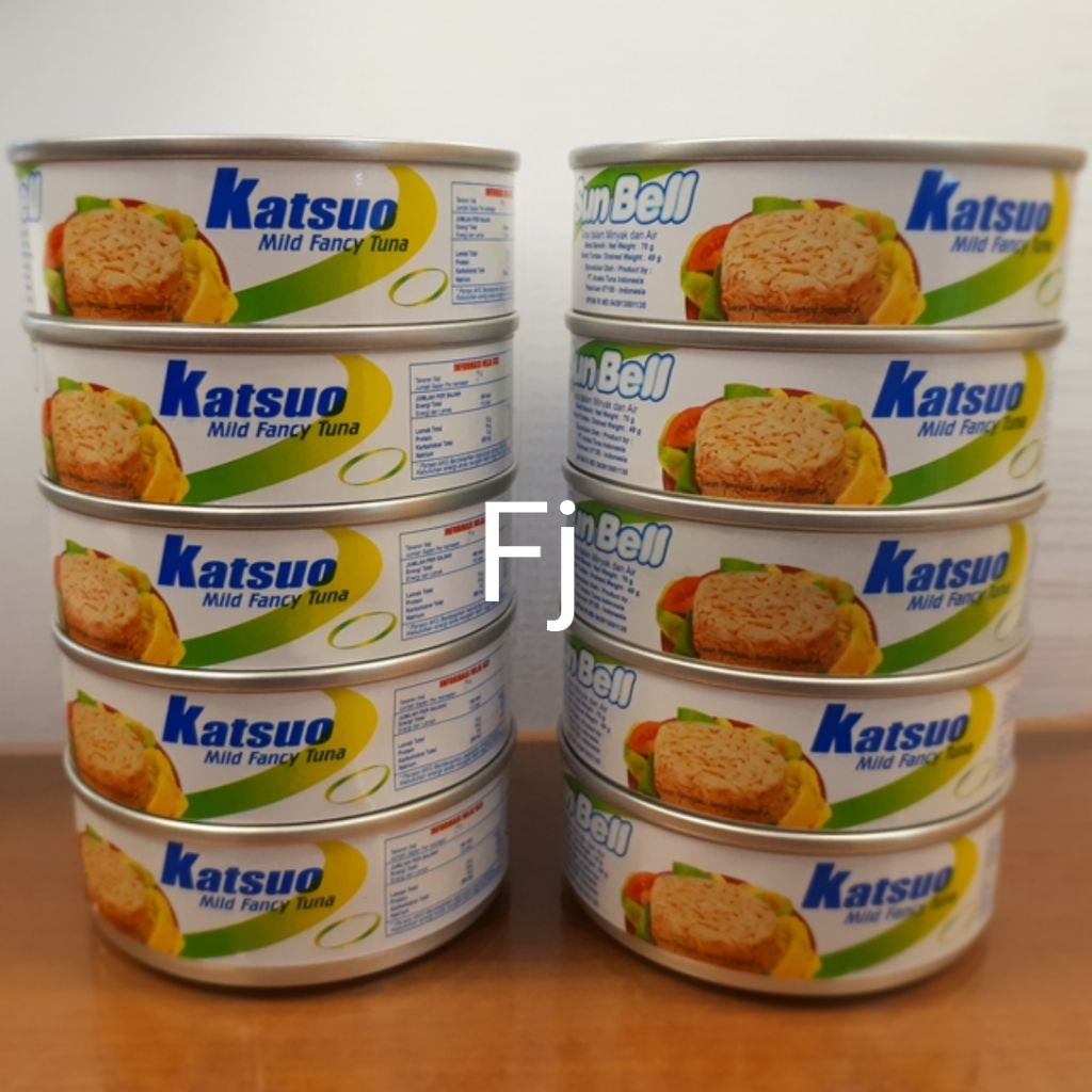 Sunbell Tuna Katsuo 70gram / Sunbell Tuna Kaleng Produk 100% Original
