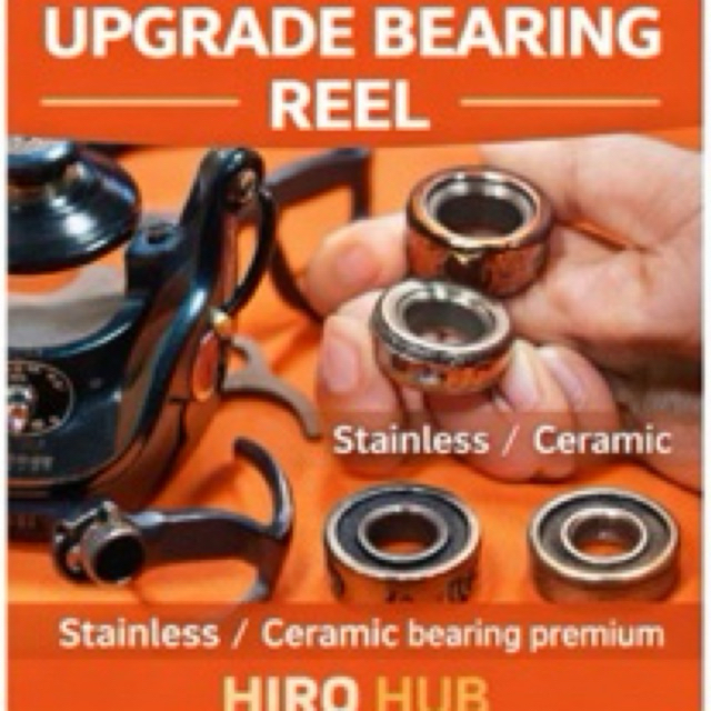 Upgrade Bearing Reel (Stainless / Ceramic) | HIRO HUB