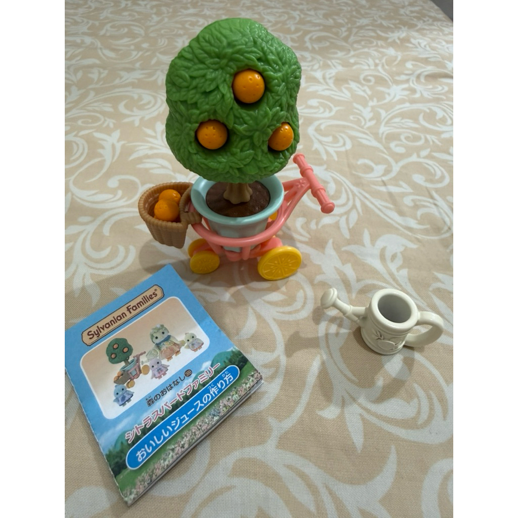 PERABOT ACC SYLVANIAN ORI - ACCESSORIES SYLVANIAN CITRUS BIRD (tree + siraman)