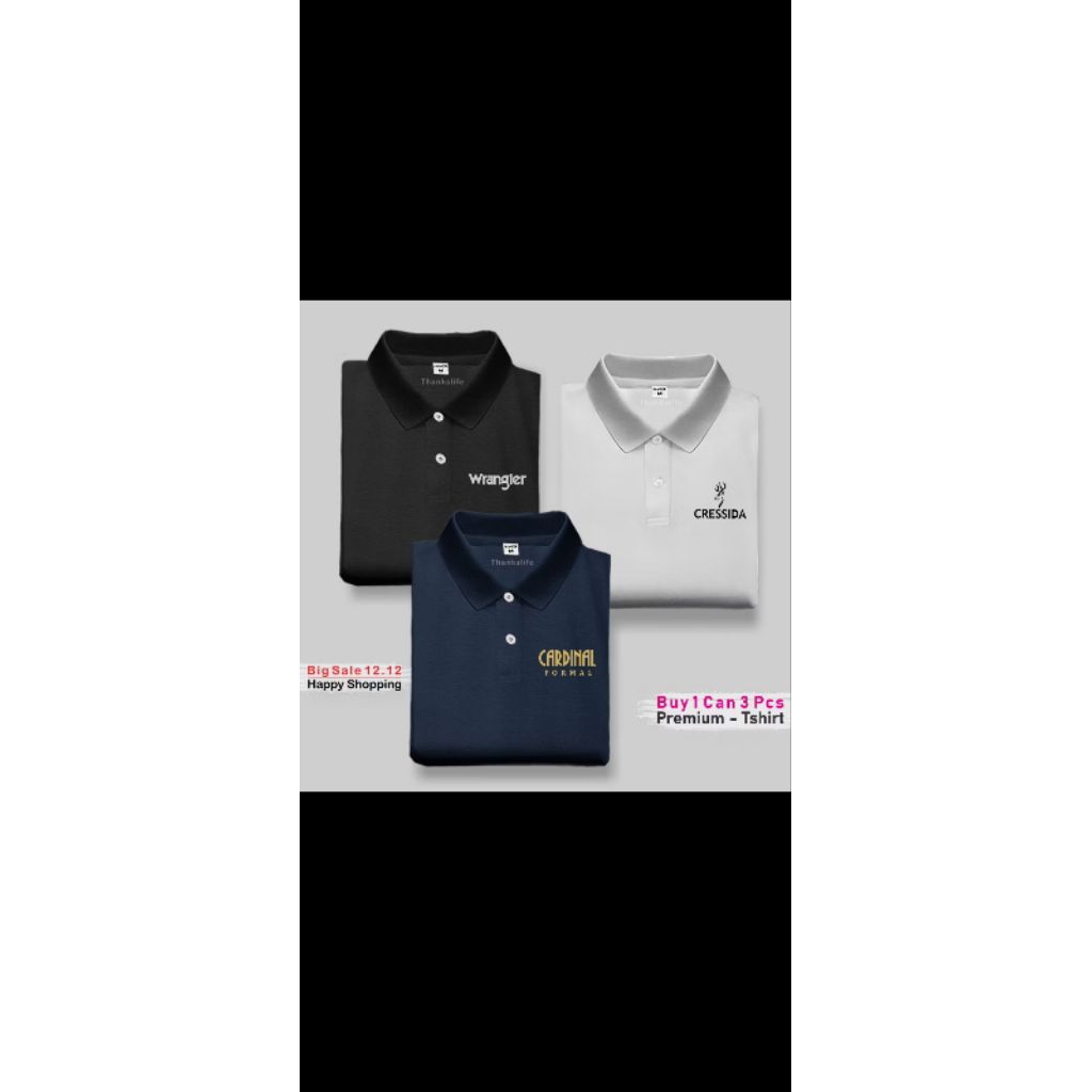Baju Cardinal / Polo / Wrangler Pria
