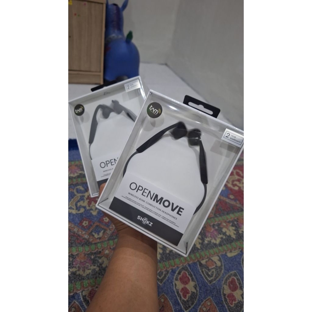 Shokz openmove wireless bone conduction headphone aftershokz garansi resmi