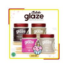 [SDW] pekanbaru/COLATTA Glaze 250g Topping Donat Cake Rasa Dark Choco Strawberry Tiramisu