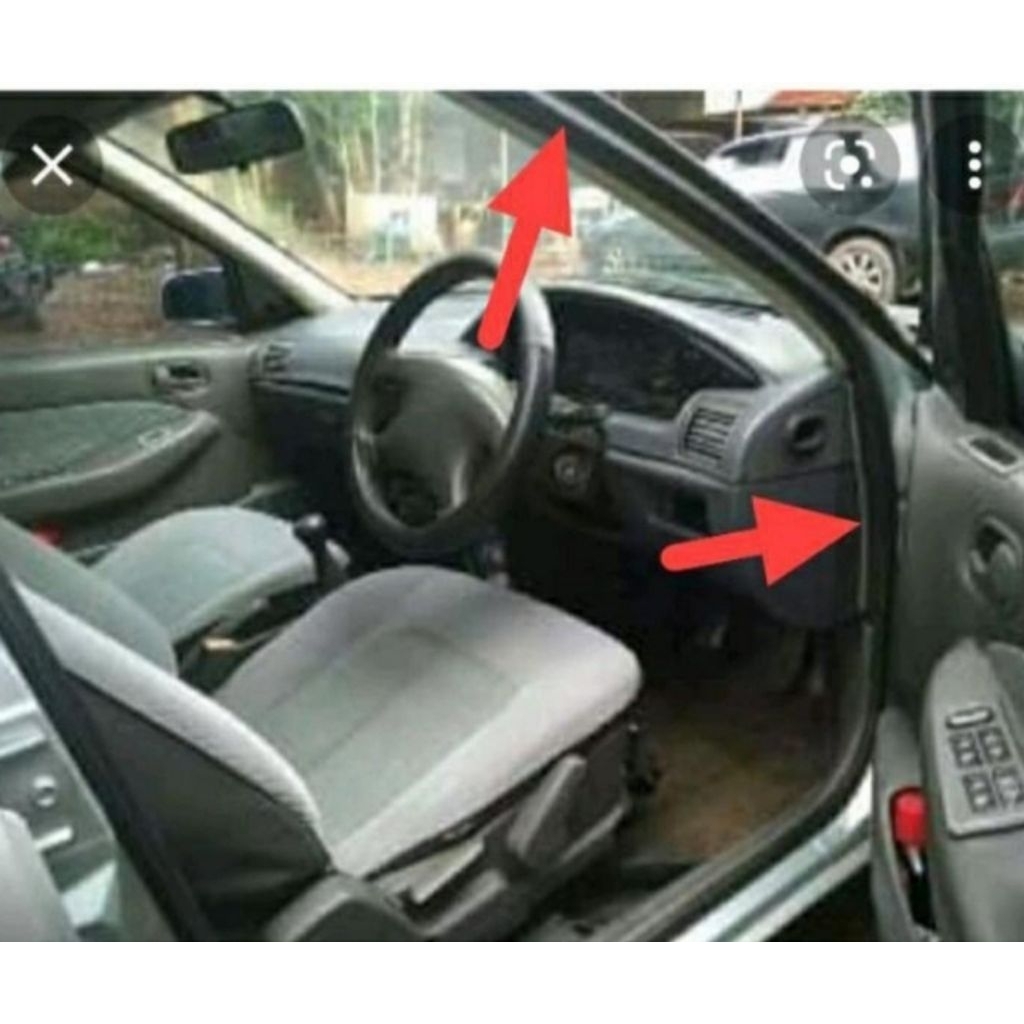 karet balon body pintu mobil Toyota Avanza original