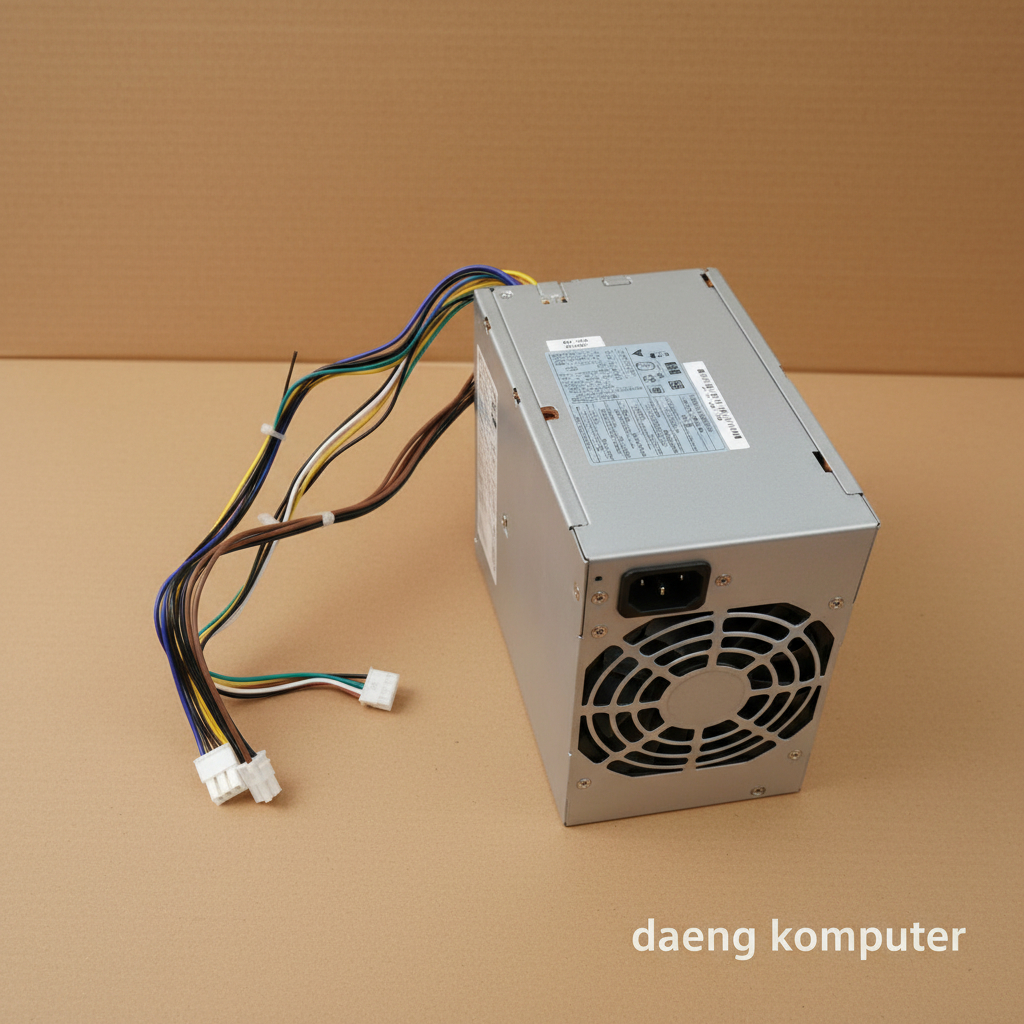 PSU HP Compaq Elite 6200 8000 8100 8200 8300 Tower Original - Power Supply PC HP Built Up 6 Pin + 4 