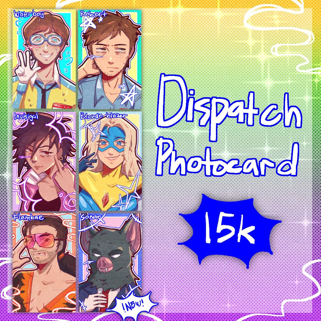 [Dispatch] Various Dispatch Character Photocard