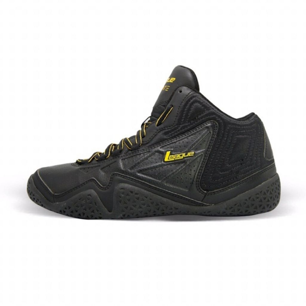 Sepatu Basket League Hitam Full Levitate Pria Basketball Shoes Cowo Cewe Unisex Original Jumbo