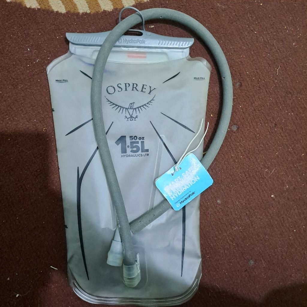 Waterbladder Osprey 1,5L Original Second minus ada gigitan semut di selang