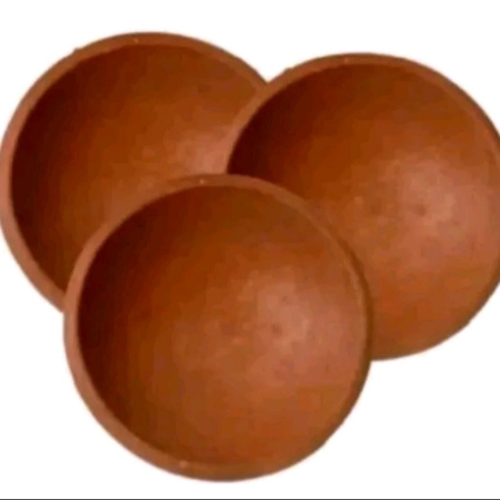 Cobek tanah liat ukuran 20 cm coet tanah liat murah