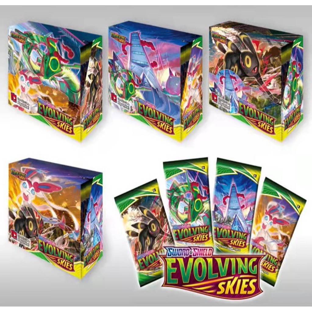 Pokemon Trading Card Kartu Pokemon Card Booster Pack box Pokemon Cards