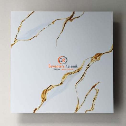 Granit Lantai Glossy 60x60 ARNA Caliana Gold