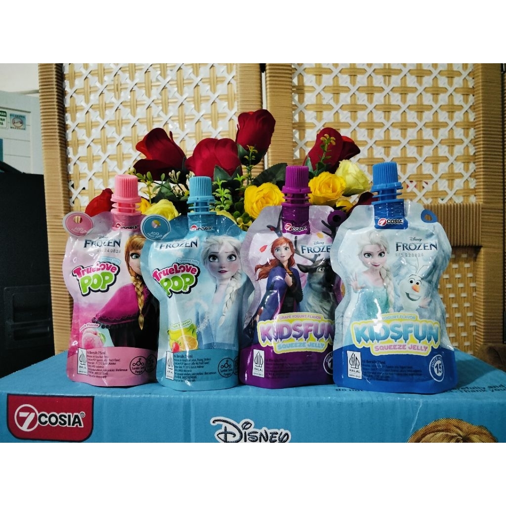 7Cosia Frozen 1 Dus isi 60 Pcs 4 Variant Rasa 75ml