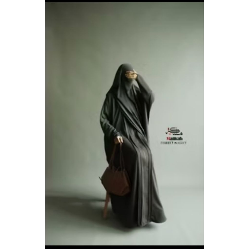 Lean Abaya Malikah set KNP