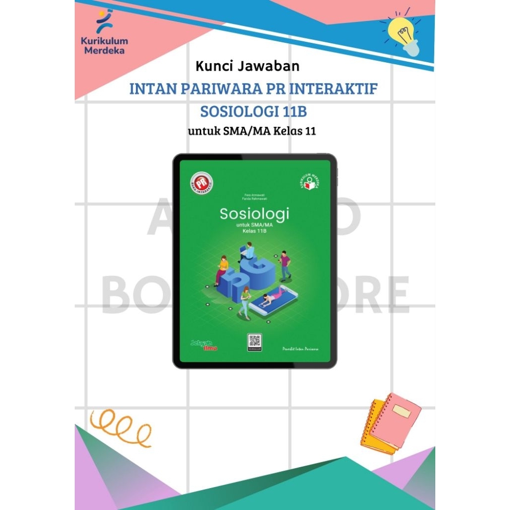 Kunci Jawaban PR Interaktif Sosiologi 11b SMA/MA Kelas 11 Kurikulum Merdeka - Intan Pariwara