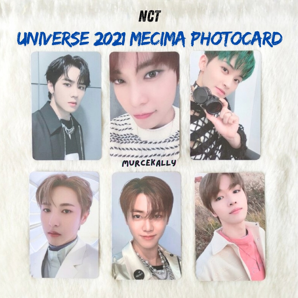 [LAST STOCK] NCT Universe 2021 Mecima Photocard – Kun Doyoung Mark Renjun Jaemin Sungchan (Official)