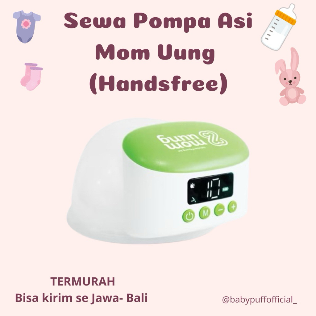 (PROMO FREE KANTONG ASI) Sewa Pompa Asi Mom Uung Handsfree || Sewa Pompa Asi Mingguan Bulanan || Sew
