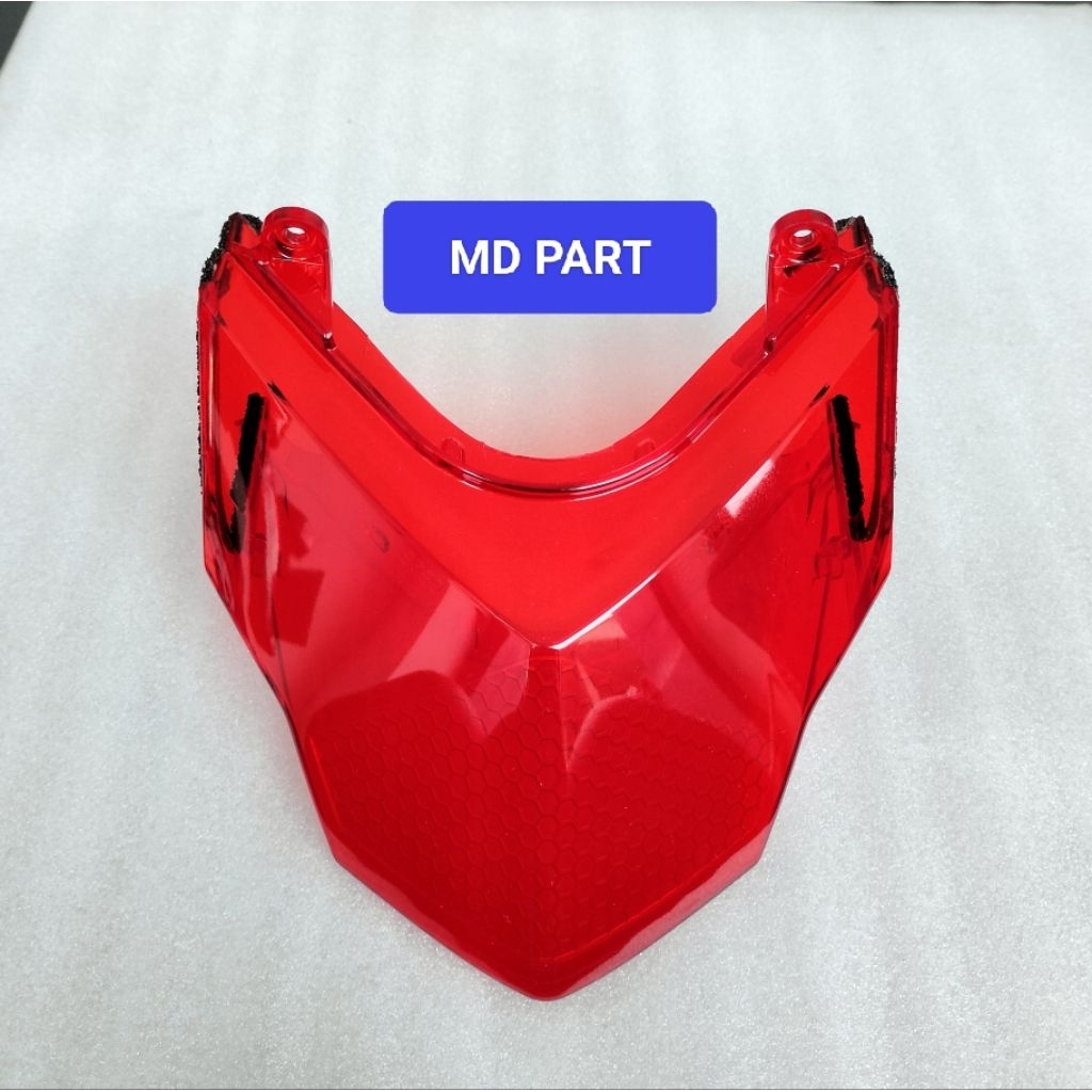 Original AHM - Mika Kaca Lampu Stop Belakang Vario Techno 125 Fi Old KZR 2012-2014