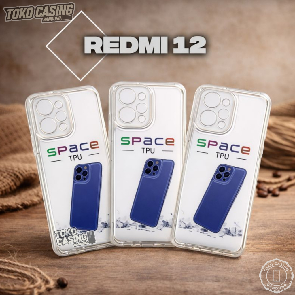 Case Bening Xiaomi Redmi 12 4G (23053RN02A) Casing Polos