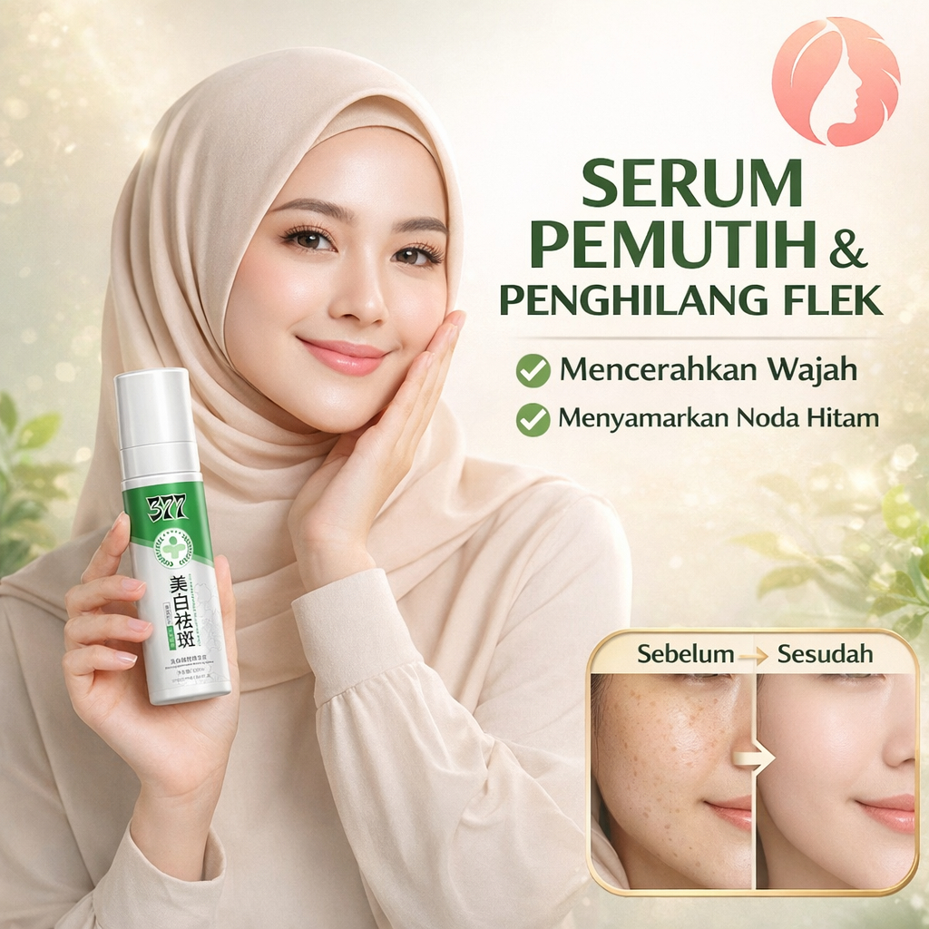 Kirim dalam 24 jam/377 Cream Penghilang Flek Hitam/Krim Flek Hitam Membandel/Pemutih Wajah/Serum Pem