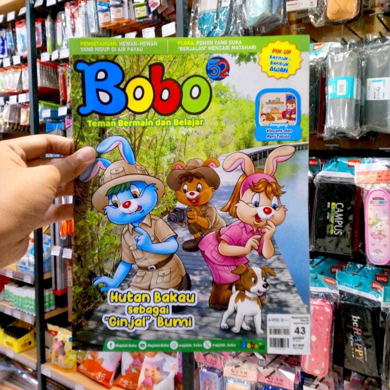 Majalah BOBO Edisi Terbaru Terbitan Gramedia