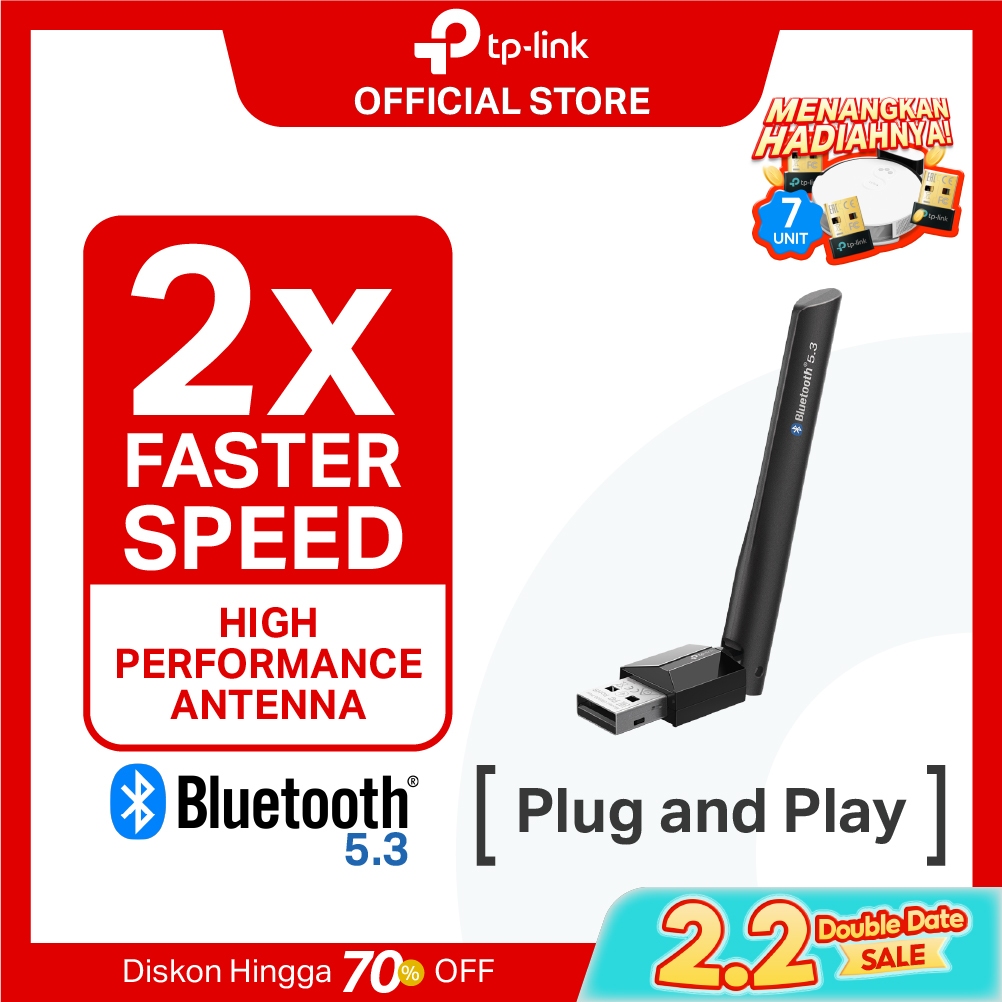 TP-Link UB500 Plus | Long Range Bluetooth Adapter | Bluetooth 5.3 Dongle | Laptop Desktop PC Mini