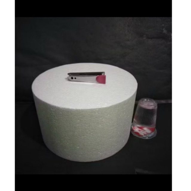 dummy kue cake 15cm 18cm 25cm gabus sterofoam cone kerucut bulat