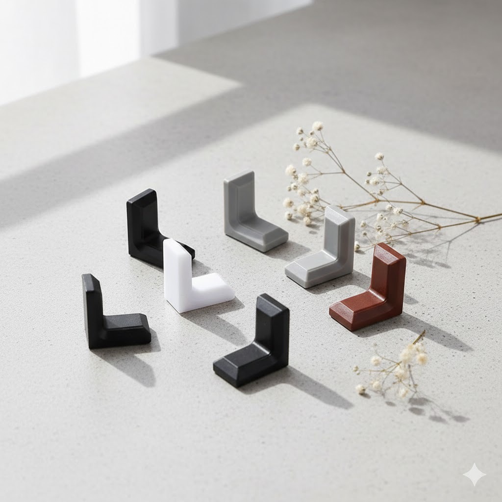 Trapes Trafex Traves Penyangga Rak Lemari Siku L Ambalan Siku Penyangga Besi Plastik / Siku Ambalan 