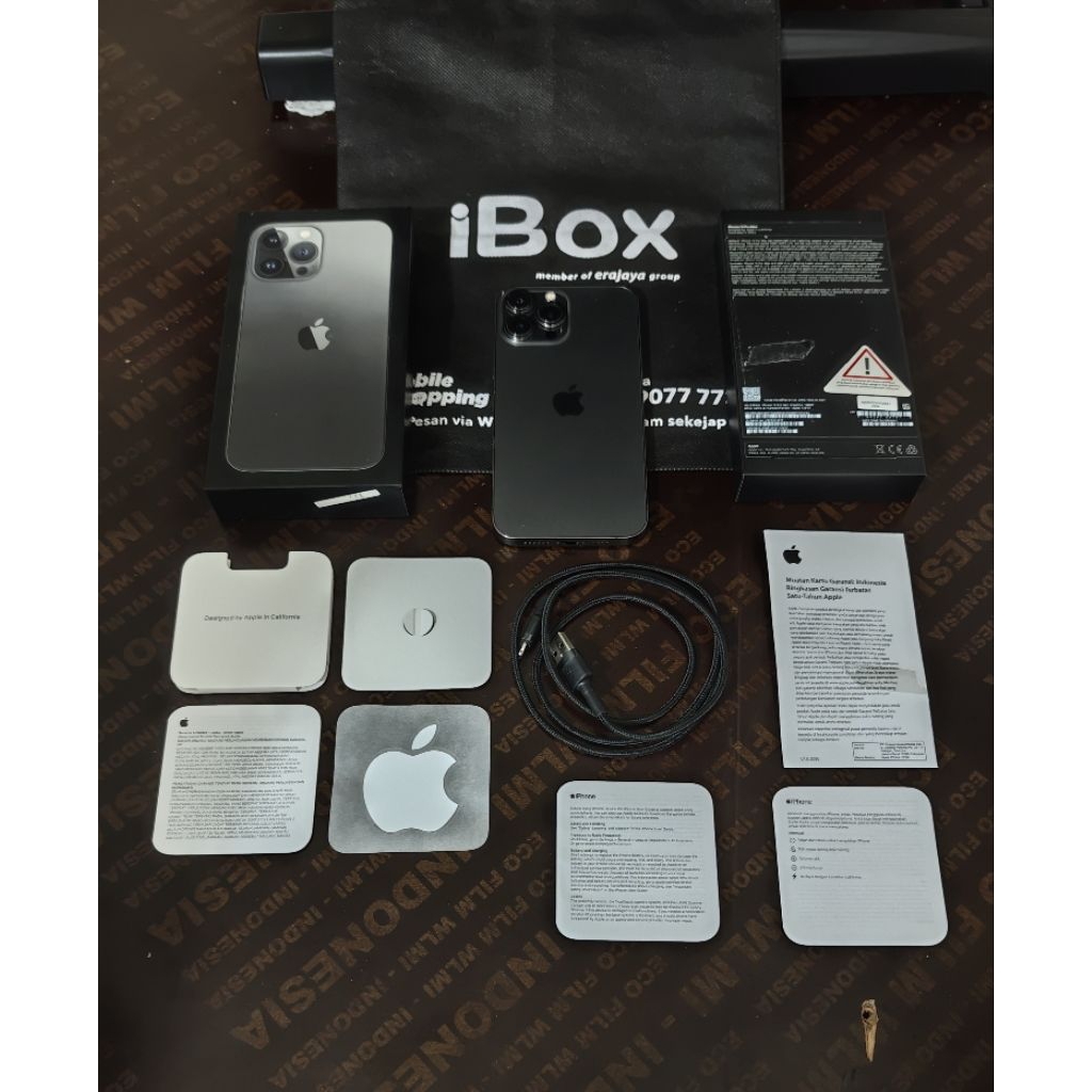 iphone 13 Pro Max 128gb IBOX Resmi Fullset original mulus