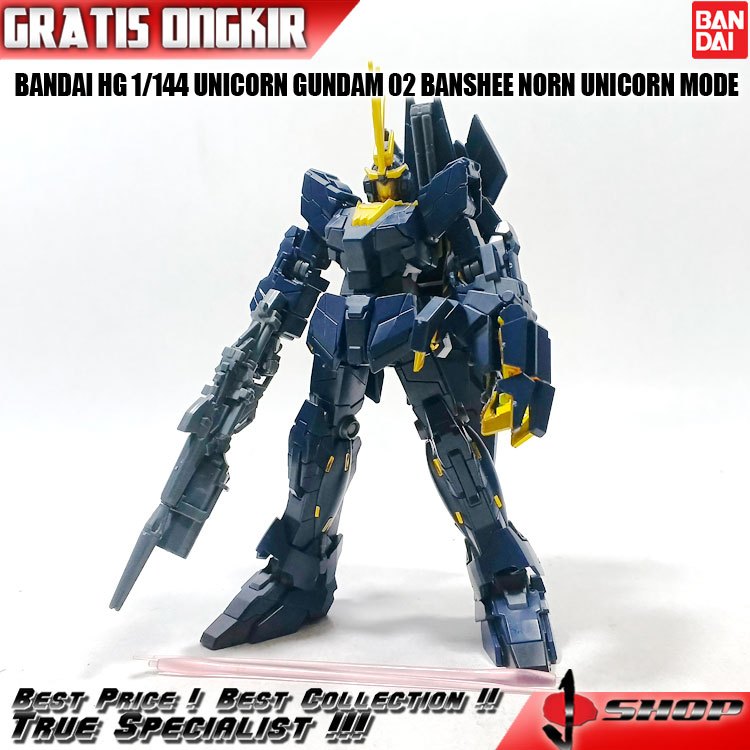 BANDAI HG 1/144 UNICORN GUNDAM 02 BANSHEE NORN UNICORN MODE HG3776